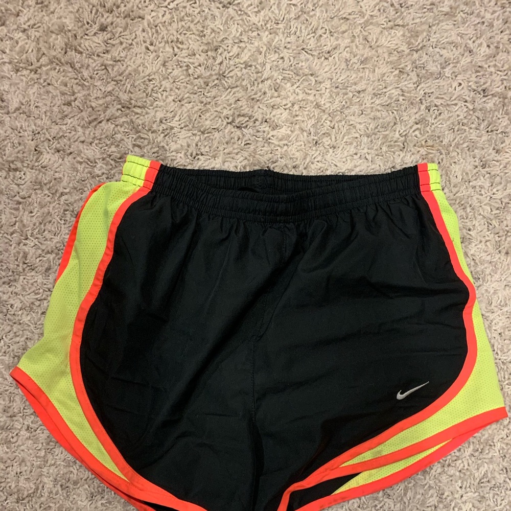nike shorts size xs neon